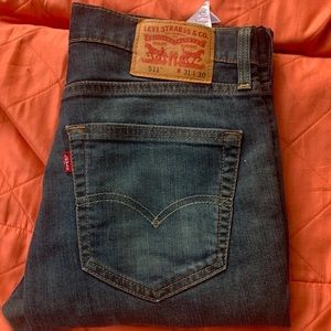 Men Levi Jean size 31x30 style 511